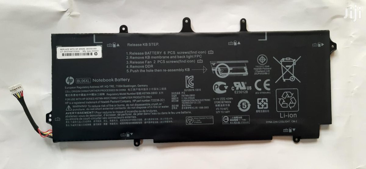 HP 3ICP4/53/86-2 - BL06XL Original Laptop Notebook Battery - Image 3