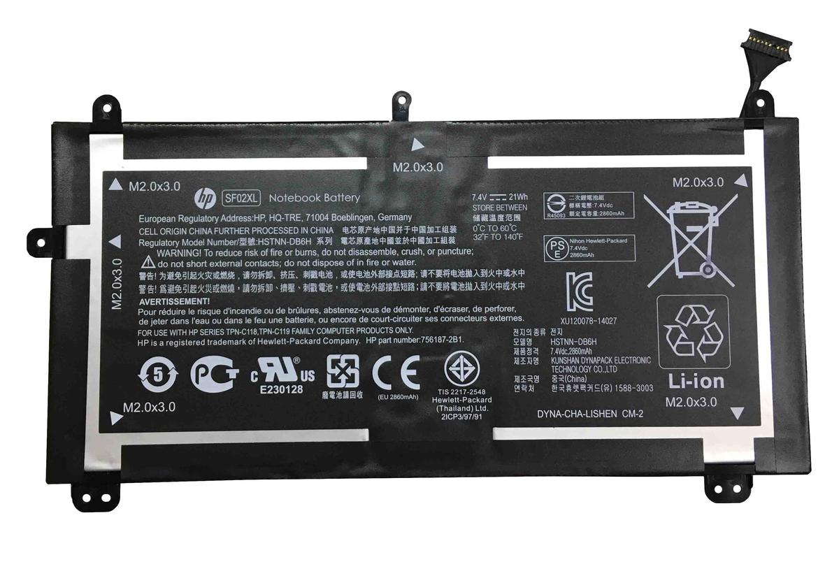 HP SF02XL - SF02XL Original Laptop Notebook Battery