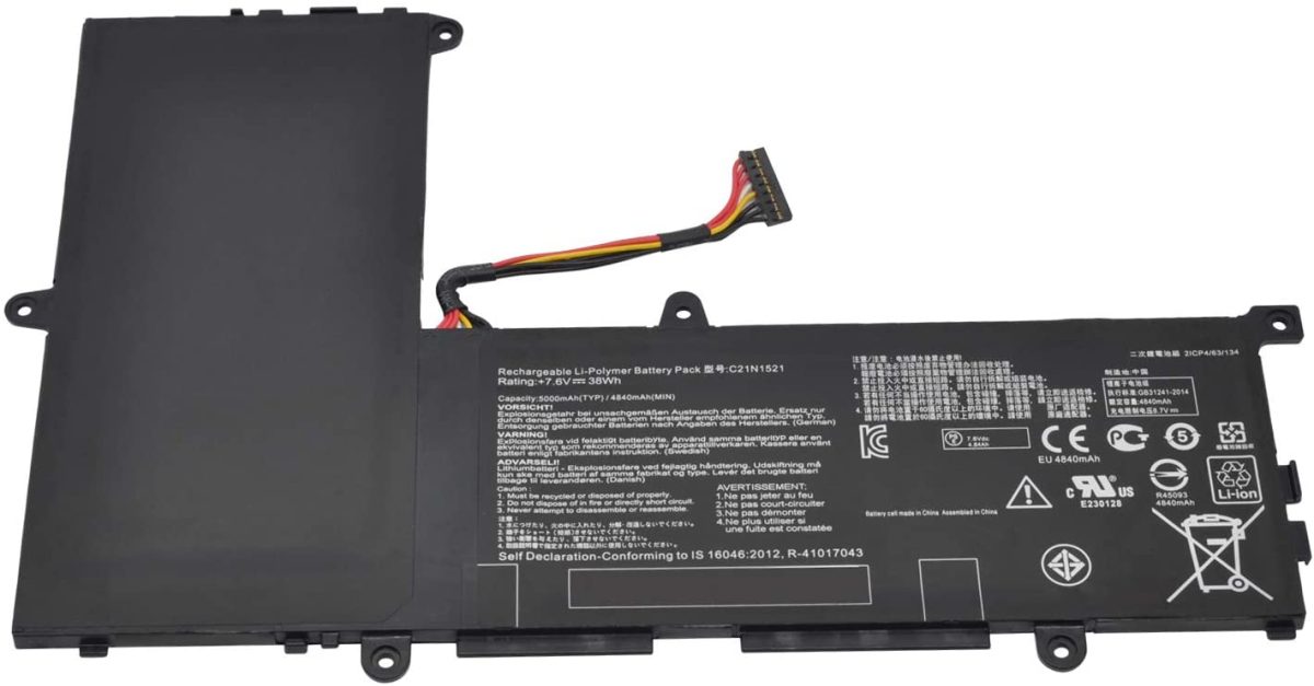 Splendid Branded Laptop Battery for ASUS C21N1521 High Quality Battery - Image 1
