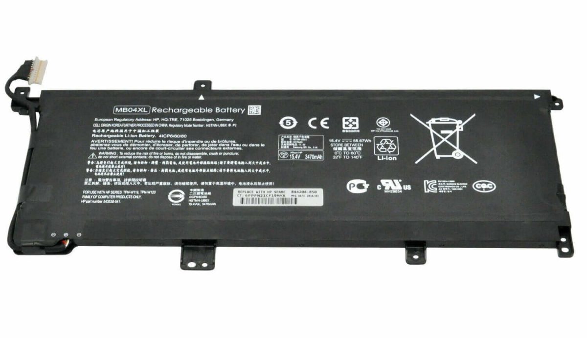 Splendid Branded Laptop Battery for HP MB04XL High Quality Battery - Image 1