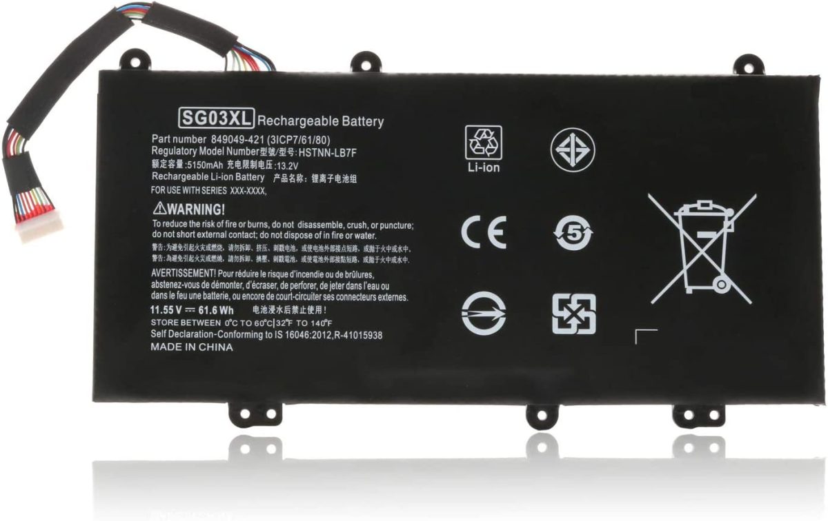 Splendid Branded Laptop Battery for HP SG03XL High Quality Battery - Image 1