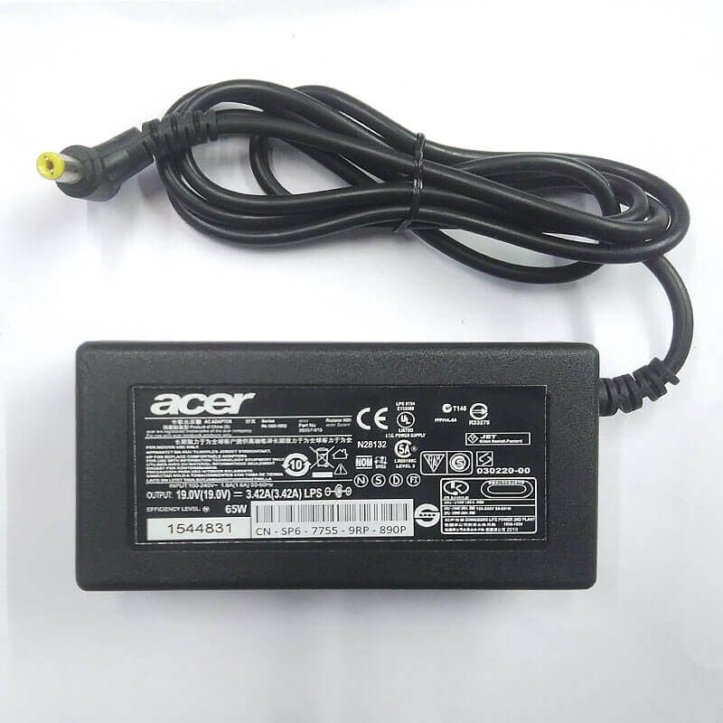ACER AP.06501.009 Original Laptop Charger ( 19V 3.42A 65W ) – Genuine AC Power Adapter