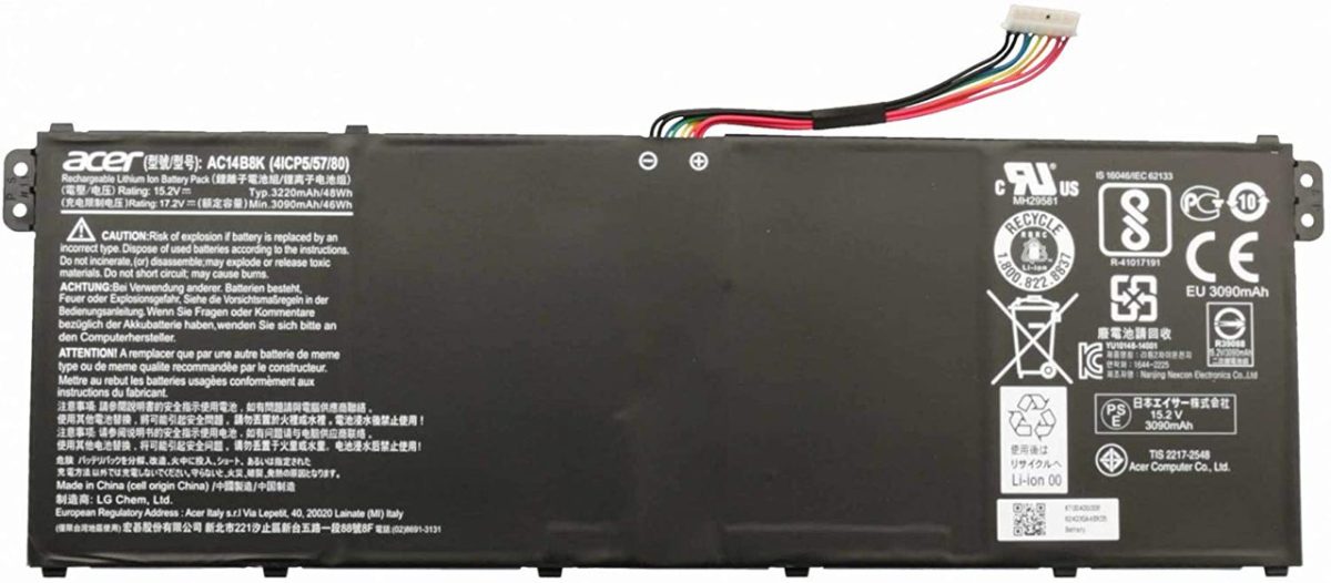 ACER AC14B3K - AC14B3K Original  Laptop Notebook Battery - Image 1