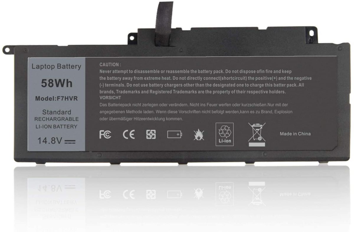Splendid Branded Laptop Battery for Dell F7HVR High Quality Battery - Image 1