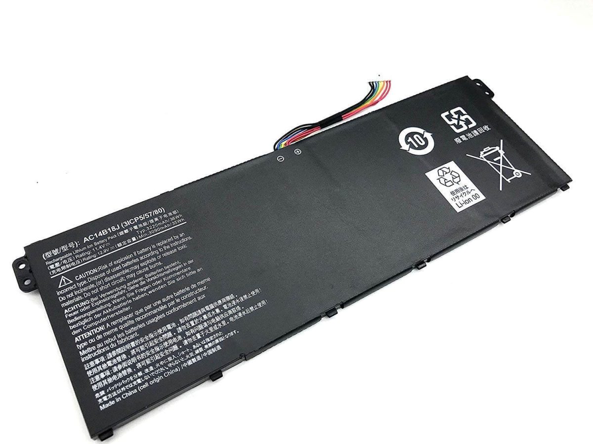 Splendid Branded Laptop Battery for Acer AC14B18J High Quality Battery - Image 1