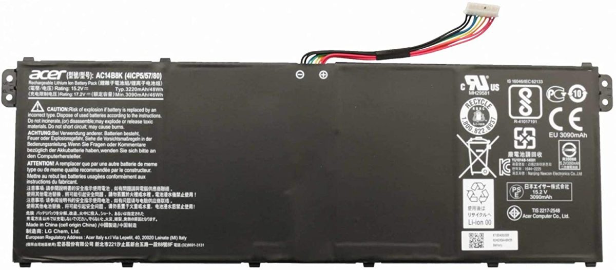 Acer AC14B8K - AC14B8K Original  Laptop Notebook Battery - Image 1