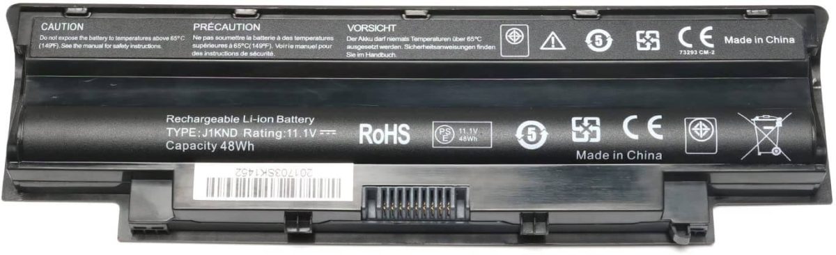 Splendid Branded Laptop Battery for Dell J1KND High Quality Battery 6 Cells - Image 1