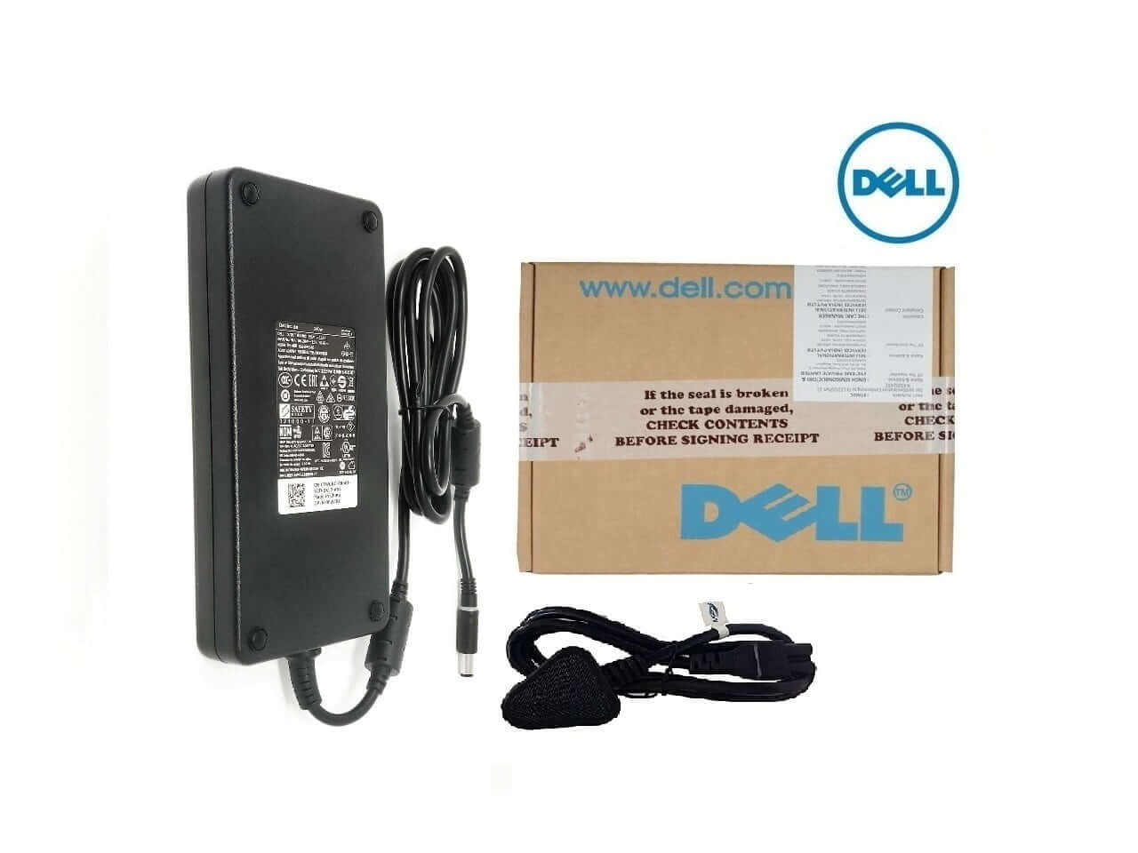 DELL 240w Original Laptop Charger - 19.5V  12.3A Genuine AC Power Adapter  (Center Pin 7.4 mm) R3026