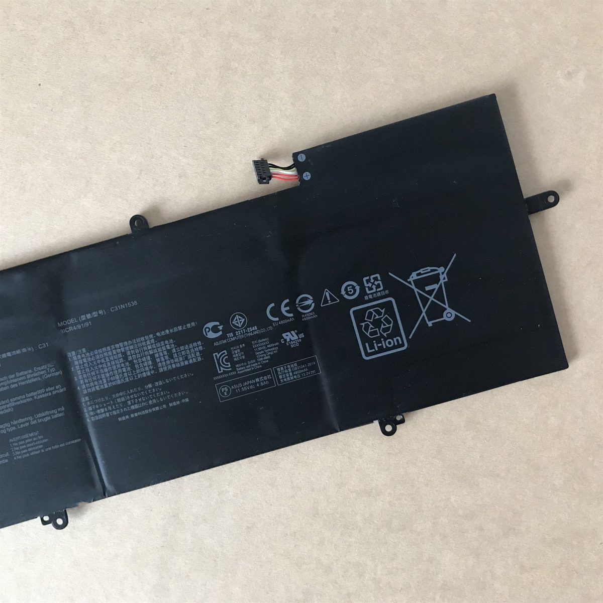 Splendid Branded Laptop Battery for ASUS C31N1538 High Quality Battery - Image 3