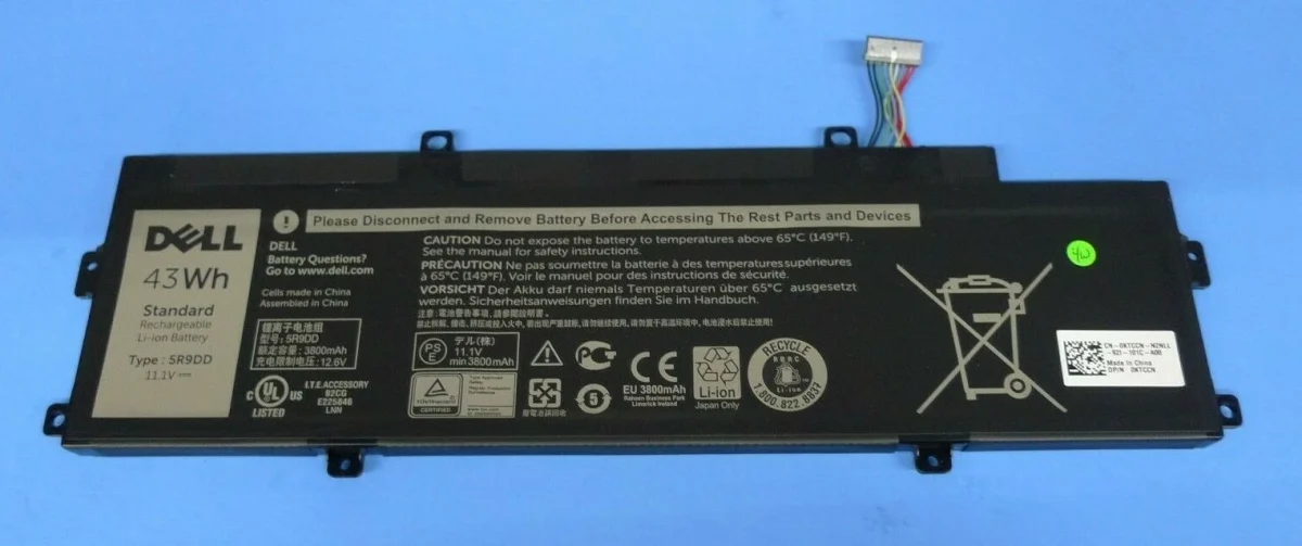 DELL 5R9DD - 5R9DD Genuine Original  Laptop Notebook Battery - Image 1