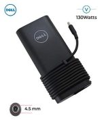 DELL 130w Original Laptop Charger - 19.5V  6.67A Genuine AC Power Adapter  (Center Pin 4.5 mm) N1WM4