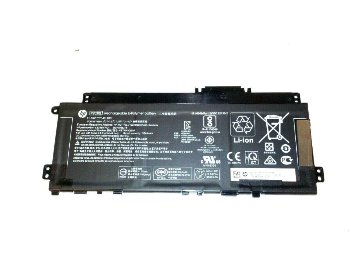 HP PV03XL - PV03XL Original  Laptop Notebook Battery - Image 1