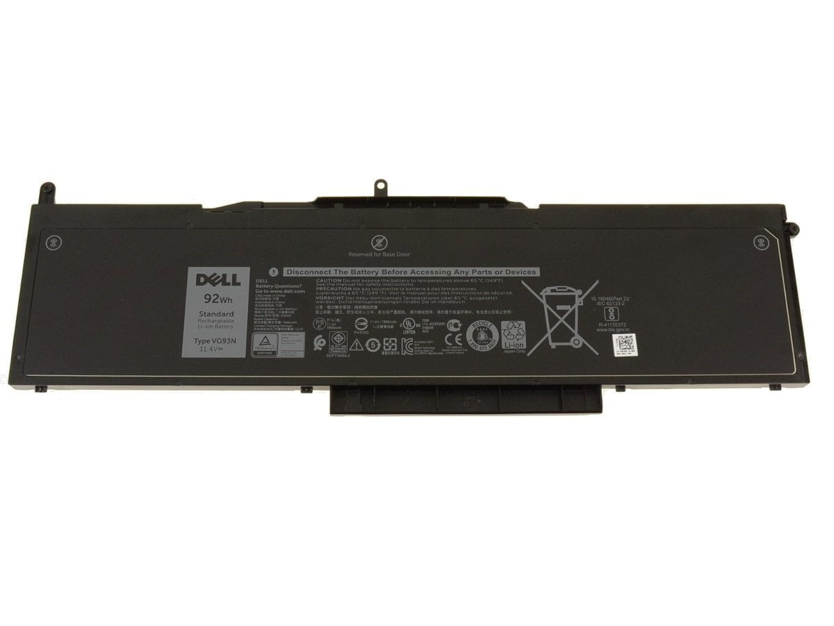 1-160 (1) DELL VG93N - VG93N Genuine Original Laptop Notebook Battery - Image 1