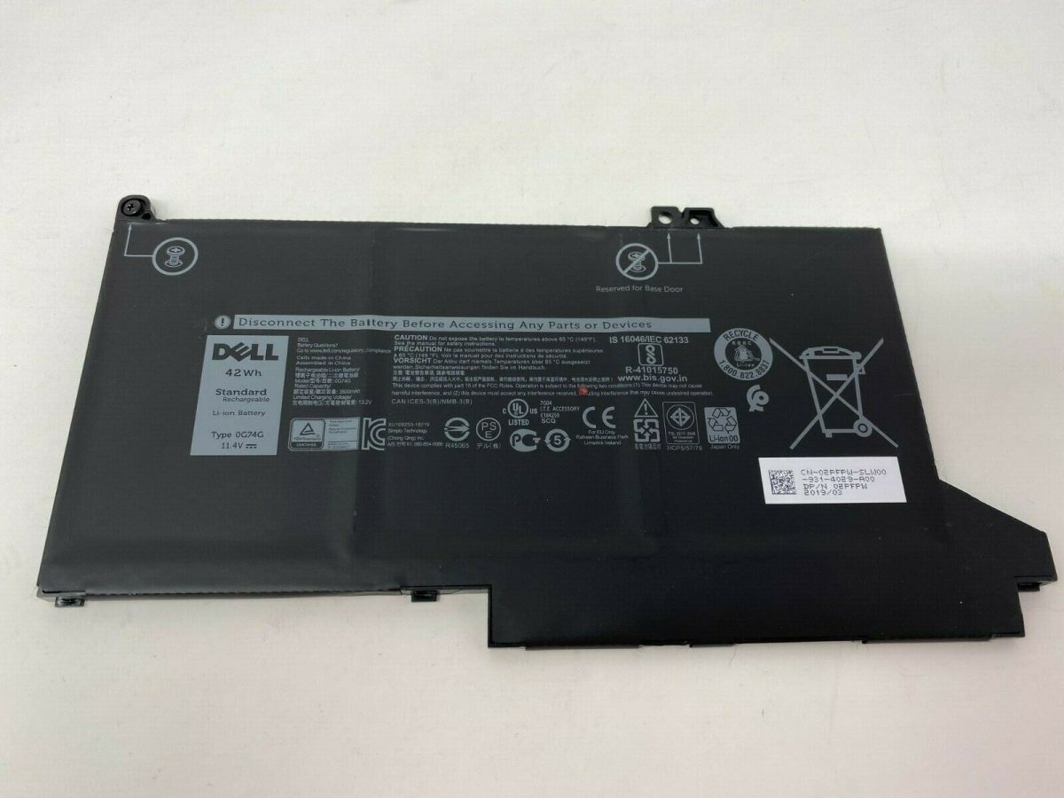 DELL 0G74G - 0G74G Genuine Original  Laptop Notebook Battery - Image 1