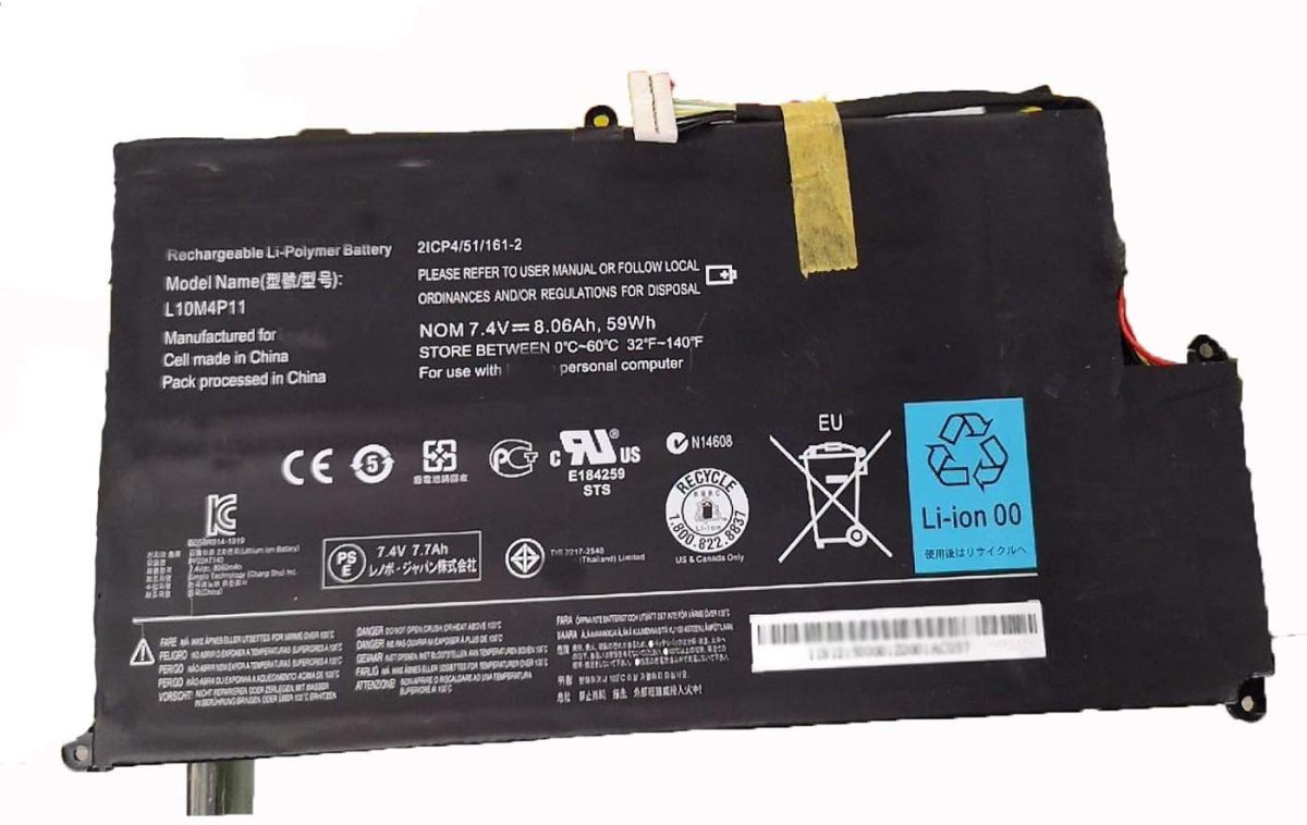 Splendid Branded Laptop Battery for LENOVO L10M4P11 High Quality Battery - Image 3