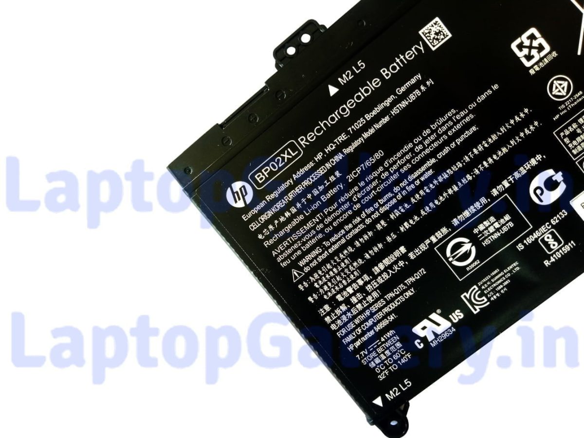 HP BP02XL - BP02XL Original  Laptop Notebook Battery - Image 3