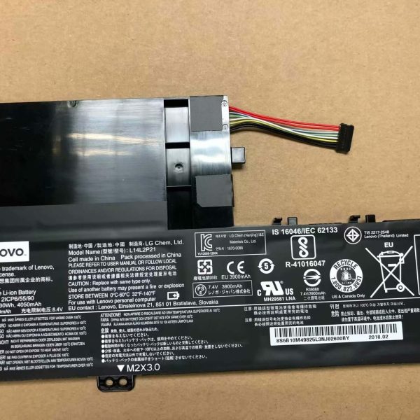 LENOVO Flex 3-1470 ( 80JK0028US )  - L15L3PB0 TYPE-1 Original Laptop Notebook Battery