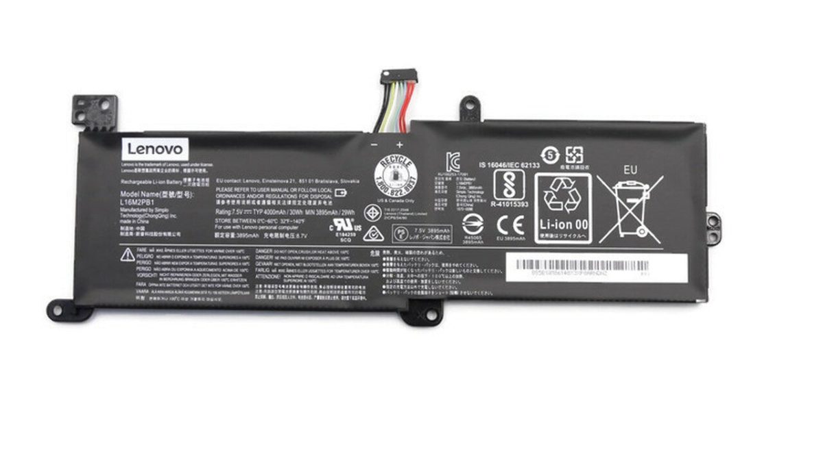 LENOVO IdeaPad 3-15IIL05 ( 81WE008AGE )  - L16M2PB1 Original Laptop Notebook Battery - Image 1
