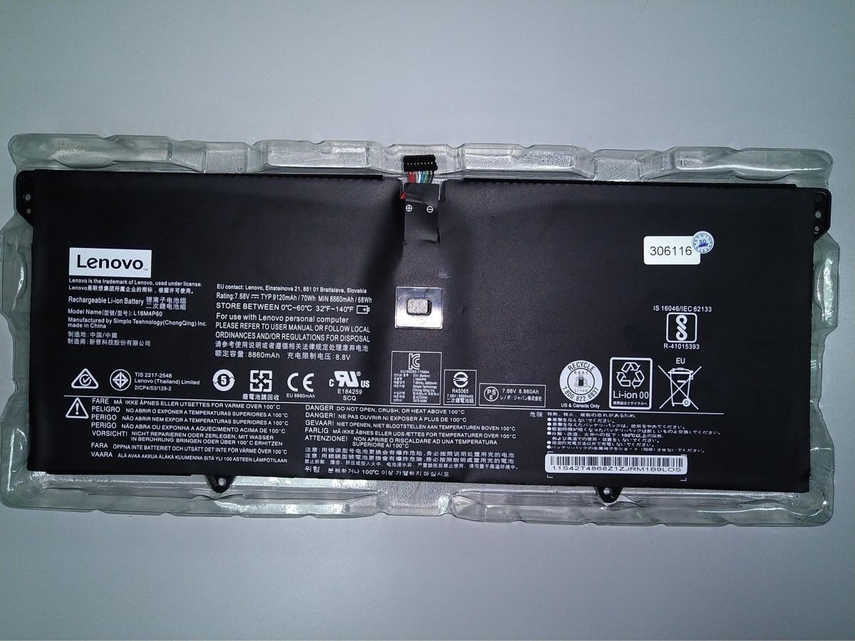 LENOVO L16M4P60 - L16M4P60 Original Laptop Notebook Battery - Image 2