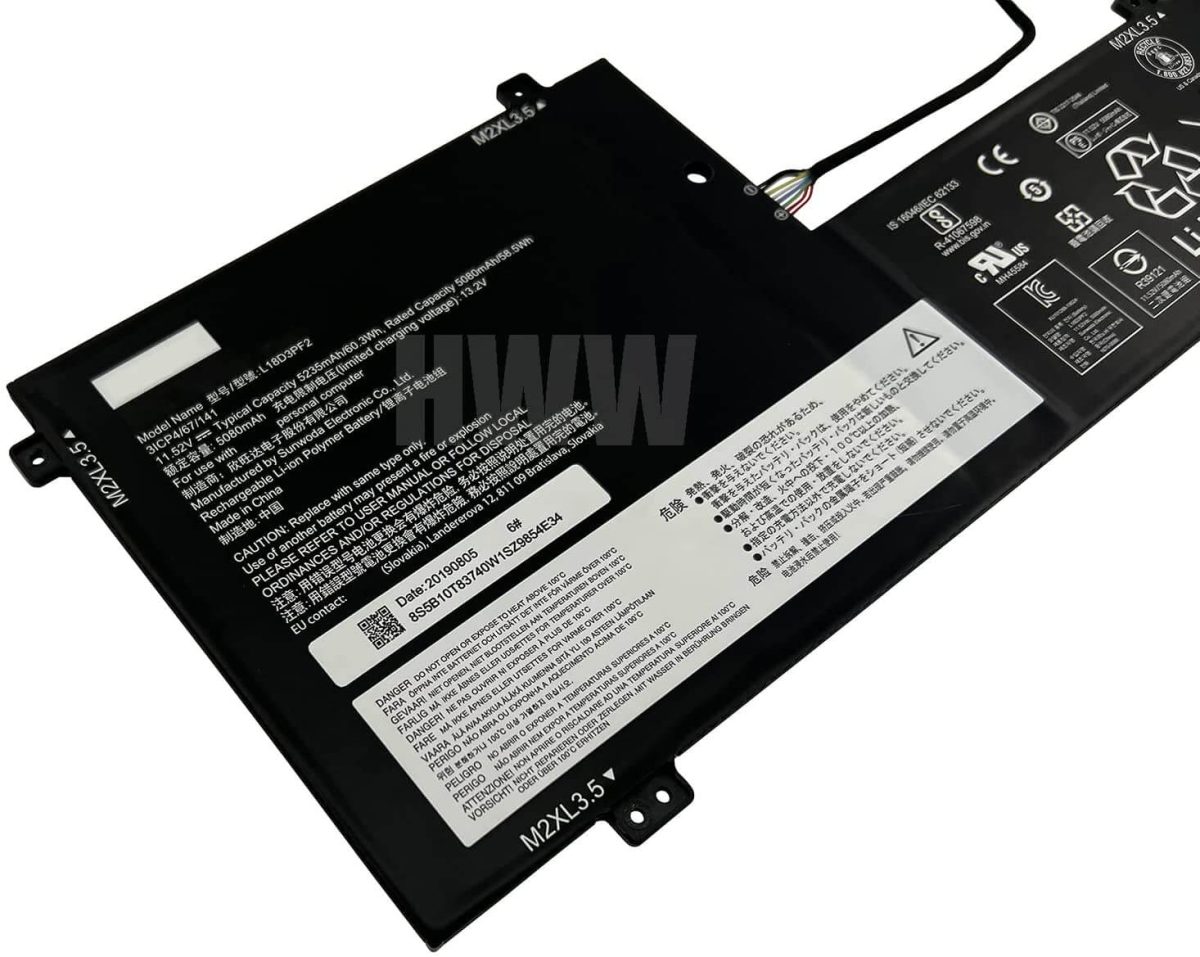 Splendid Branded Laptop Battery for LENOVO L18M3PFA High Quality Battery - Image 2