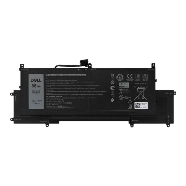 DELL Latitude 9510 2-in-1 - TVKGH Genuine Original Laptop Notebook Battery