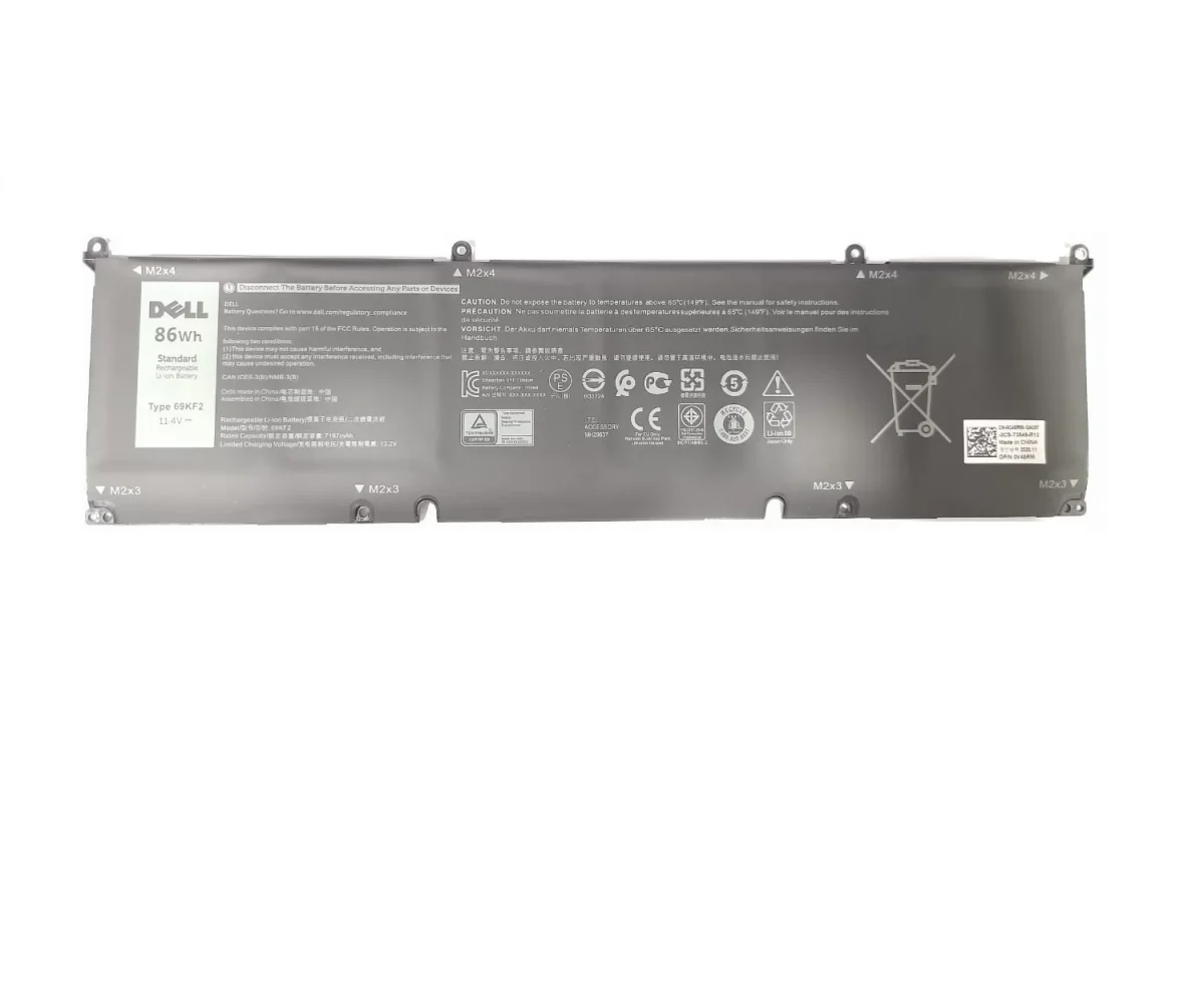 DELL G15 5510-5889BLK - 69KF2 Genuine Original Laptop Notebook Battery - Image 1