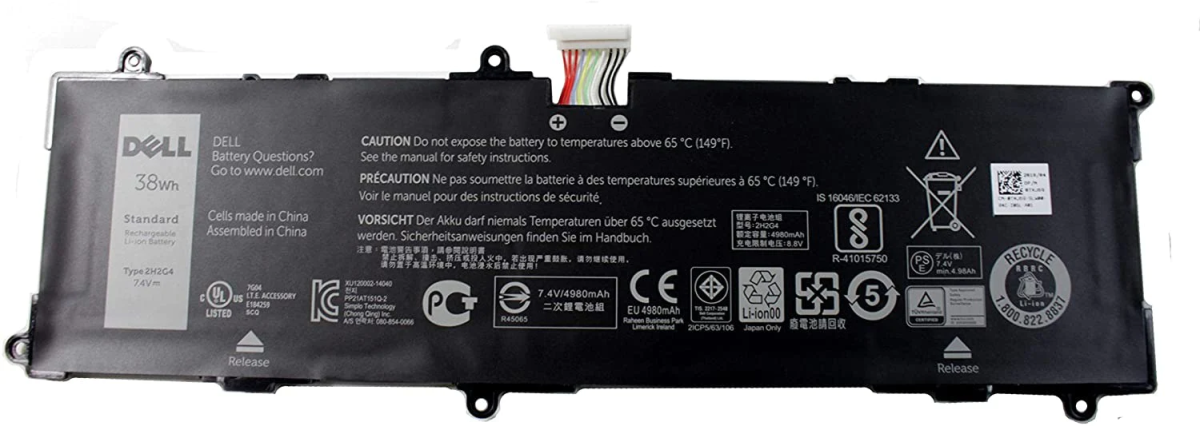 DELL 2H2G4 - 2H2G4 Genuine Original Laptop Notebook Battery DEMO - Image 1