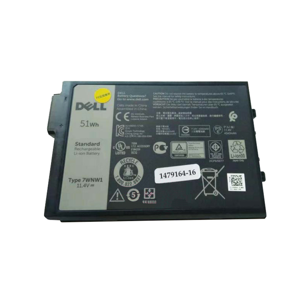 1 DELL 7WNW1 - 7WNW1 Genuine Original Laptop Notebook Battery - Image 1