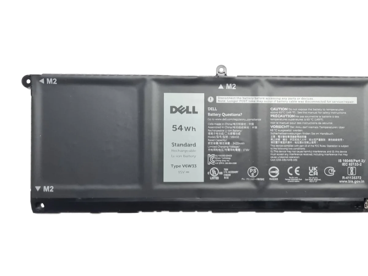 DELL INSPIRON 15 3520 - V6W33 Genuine Original Laptop Notebook Battery - Image 4