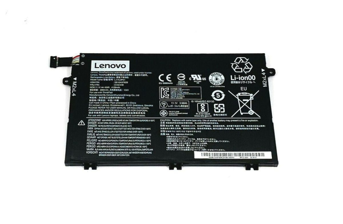 LENOVO ThinkPad E14 20RA004YUS - L17C3P51 Original Laptop Notebook Battery - Image 1