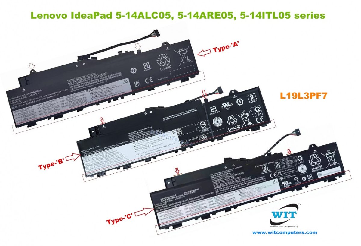 LENOVO L19C3PF3 - L19C3PF3 Original Laptop Notebook Battery DEMO - Image 2