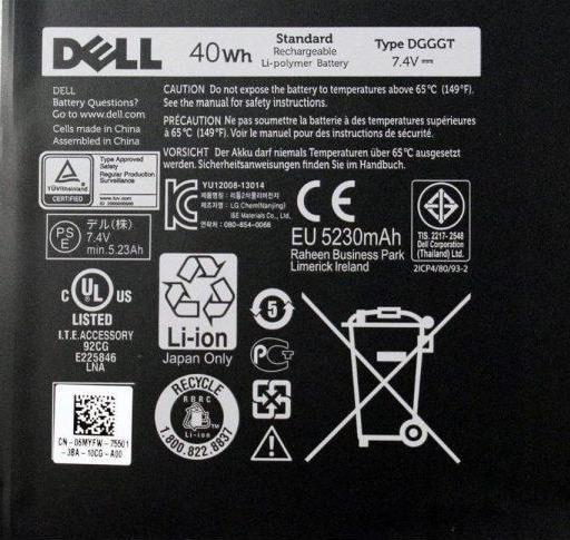 2-72.jpg DELL 0DGGGT - DGGGT Original Laptop Notebook Battery - Image 2