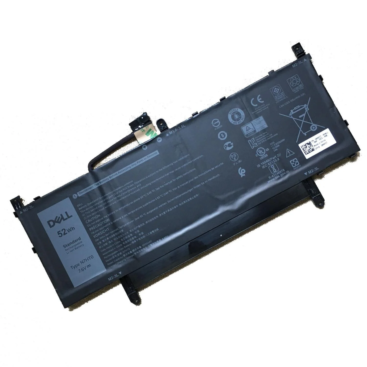 DELL N7HT0 - N7HT0 Genuine Original Laptop Notebook Battery DEMO - Image 1