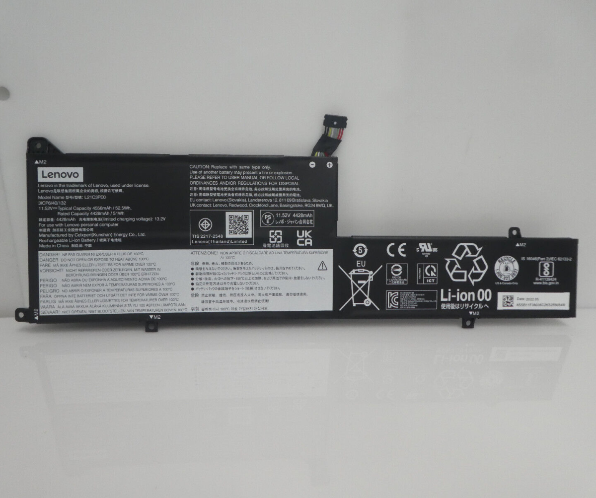 LENOVO L21C3PE0 - L21C3PE0 Original Laptop Notebook Battery DEMO - Image 1