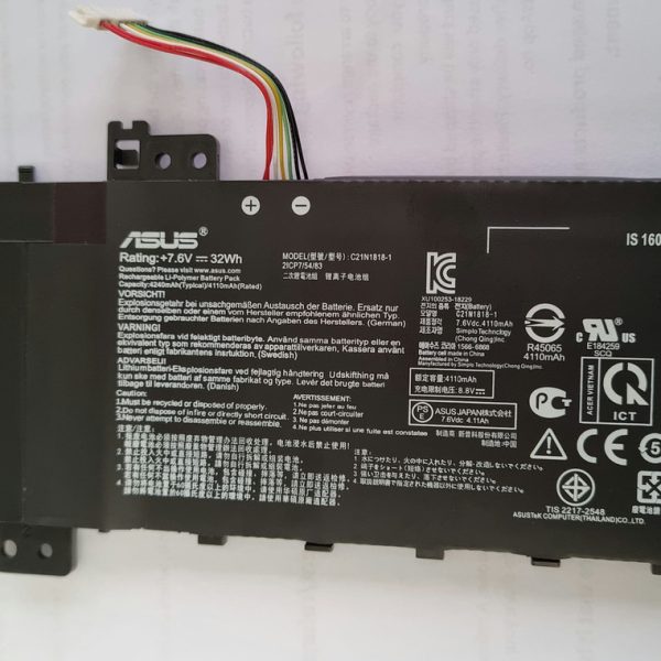 ASUS VivoBook S17 S712FA-AU552T - C21N1818-1 Original Laptop Notebook Battery