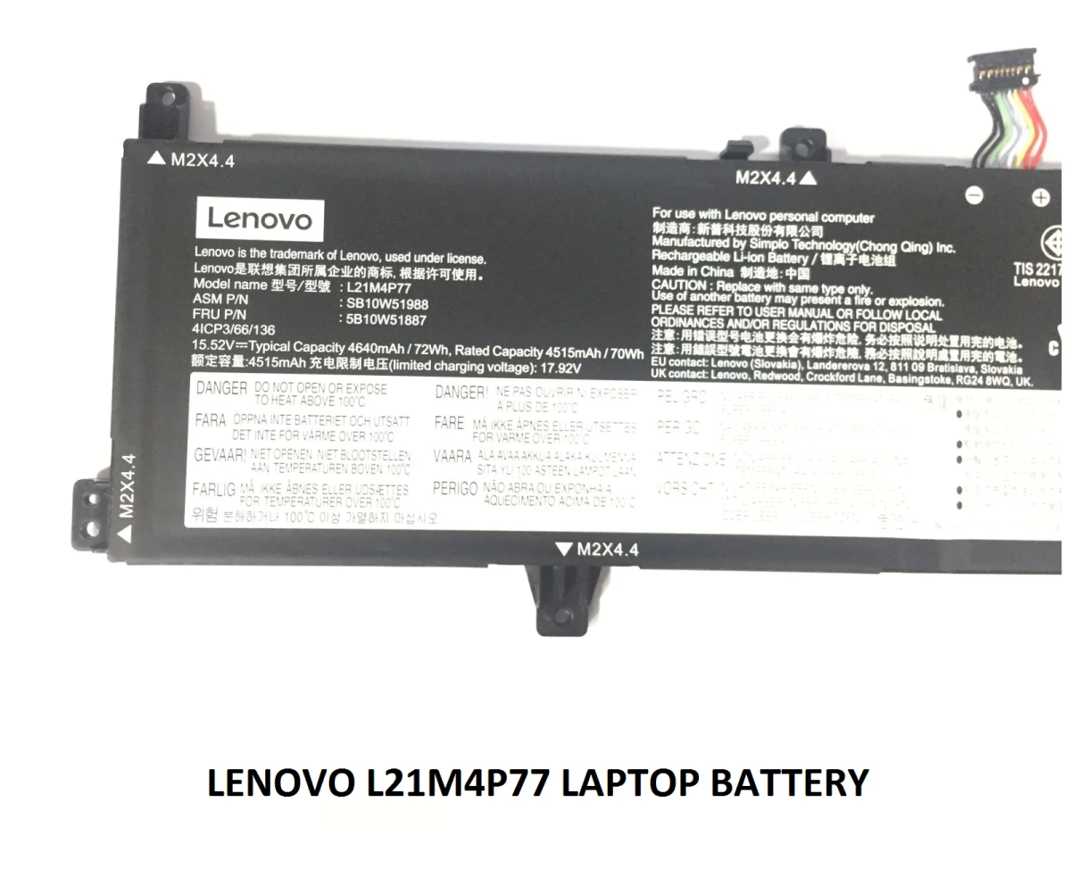 LENOVO L21M4P77 - L21M4P77 Original  Laptop Notebook Battery - Image 3