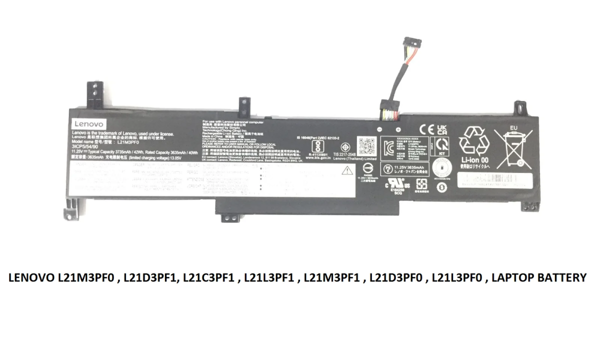 LENOVO L21M3PF0 - L21M3PF0 Original  Laptop Notebook Battery DEMO - Image 1
