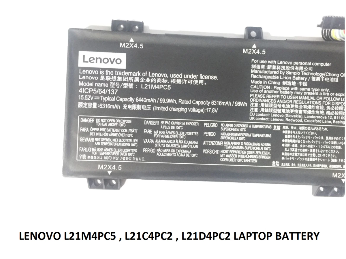 LENOVO L21M4PC5 - L21M4PC5 Original  Laptop Notebook Battery - Image 2