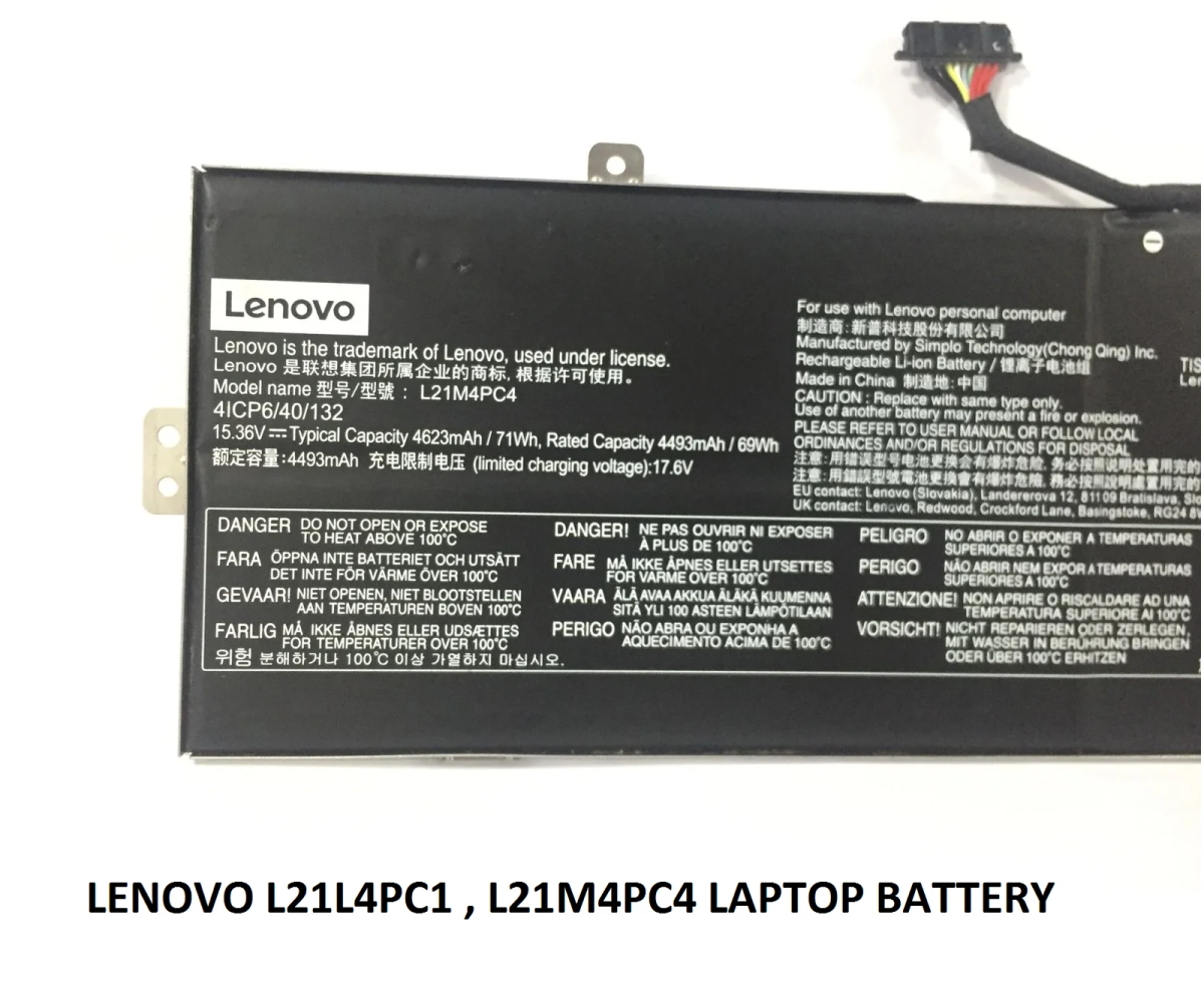 LENOVO L21L4PC1 - L21L4PC1 Original  Laptop Notebook Battery - Image 3