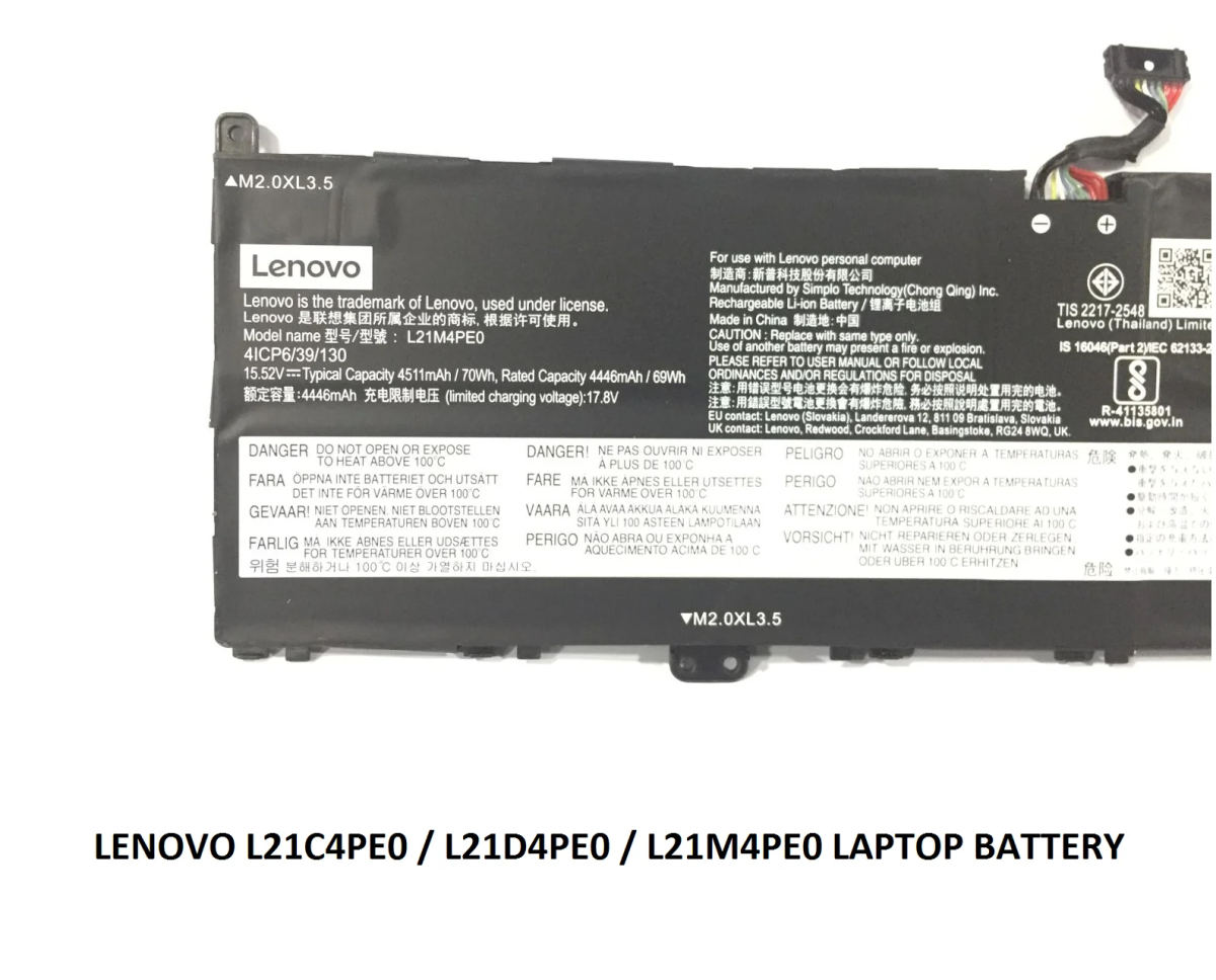 LENOVO L21M4P76 - L21M4P76 Original  Laptop Notebook Battery - Image 3