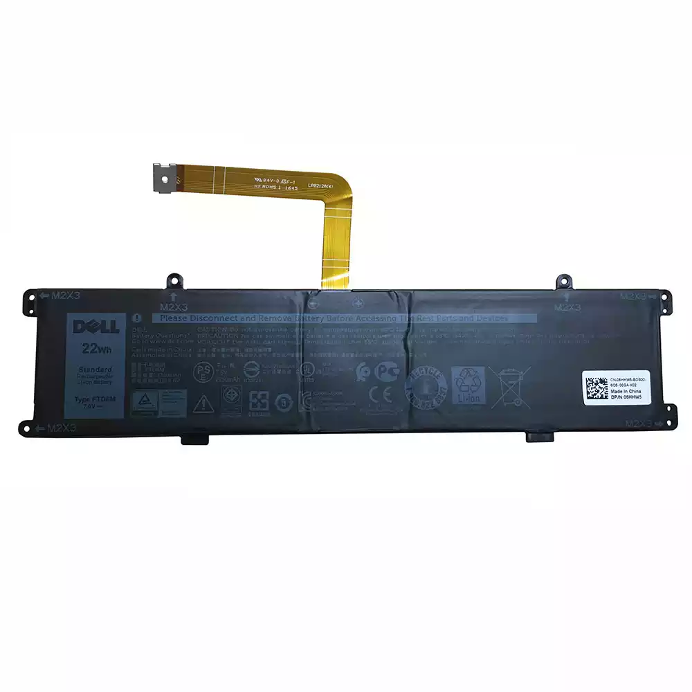 1 DELL FTD6M - FTD6M Genuine Original Laptop Notebook Battery - Image 1