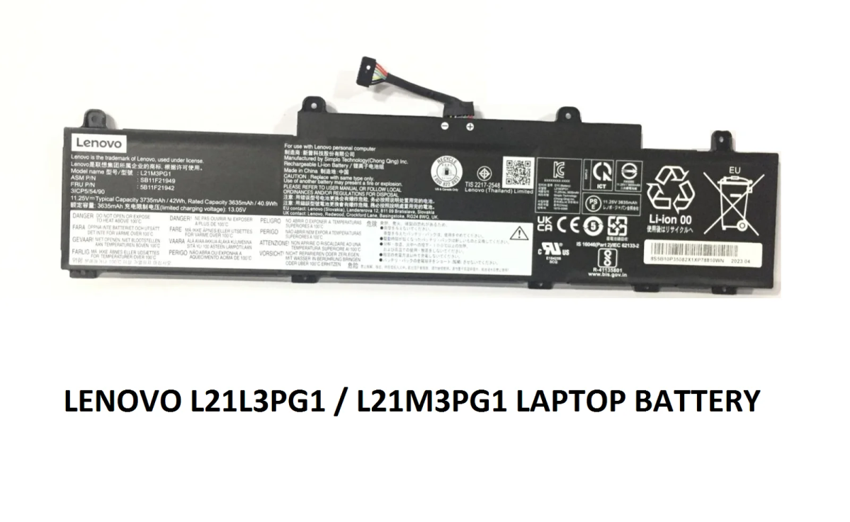 LENOVO L14 GEN3  - L21M3PG1 Original Laptop Notebook Battery - Image 1