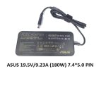 ASUS Laptop Charger 180W 19.5V 9.23A Original Adapter (7.4 mm x 5.0 mm) (1 Yr Warranty) (Power Cord Included)