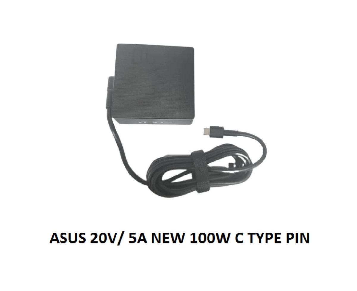 ASUS Laptop Charger 100W 20V 5.0A Original Adapter (Type-C) (1 Yr Warranty) (Power Cord Included) - Image 3