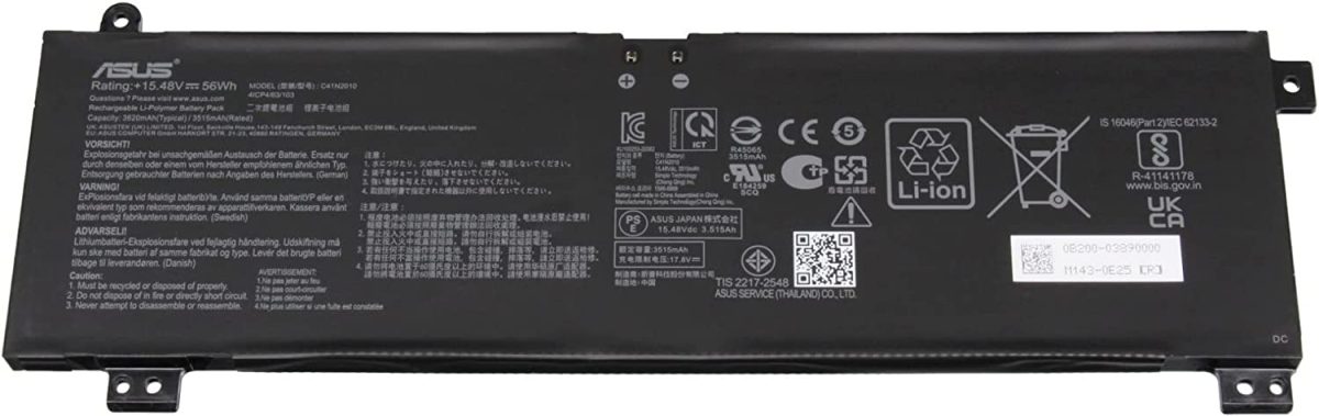 ASUS C41N2010 - C41N2010 Original Laptop Notebook Battery (1 Yr Warranty) - Image 8