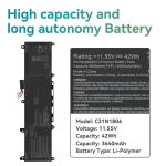 ASUS ADOL 13U - C31N1806 Original Laptop Notebook Battery (1 Yr Warranty) - Image 8