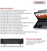 ASUS C41N2013 - C41N2013 Original Laptop Notebook Battery (1 Yr Warranty) - Image 14