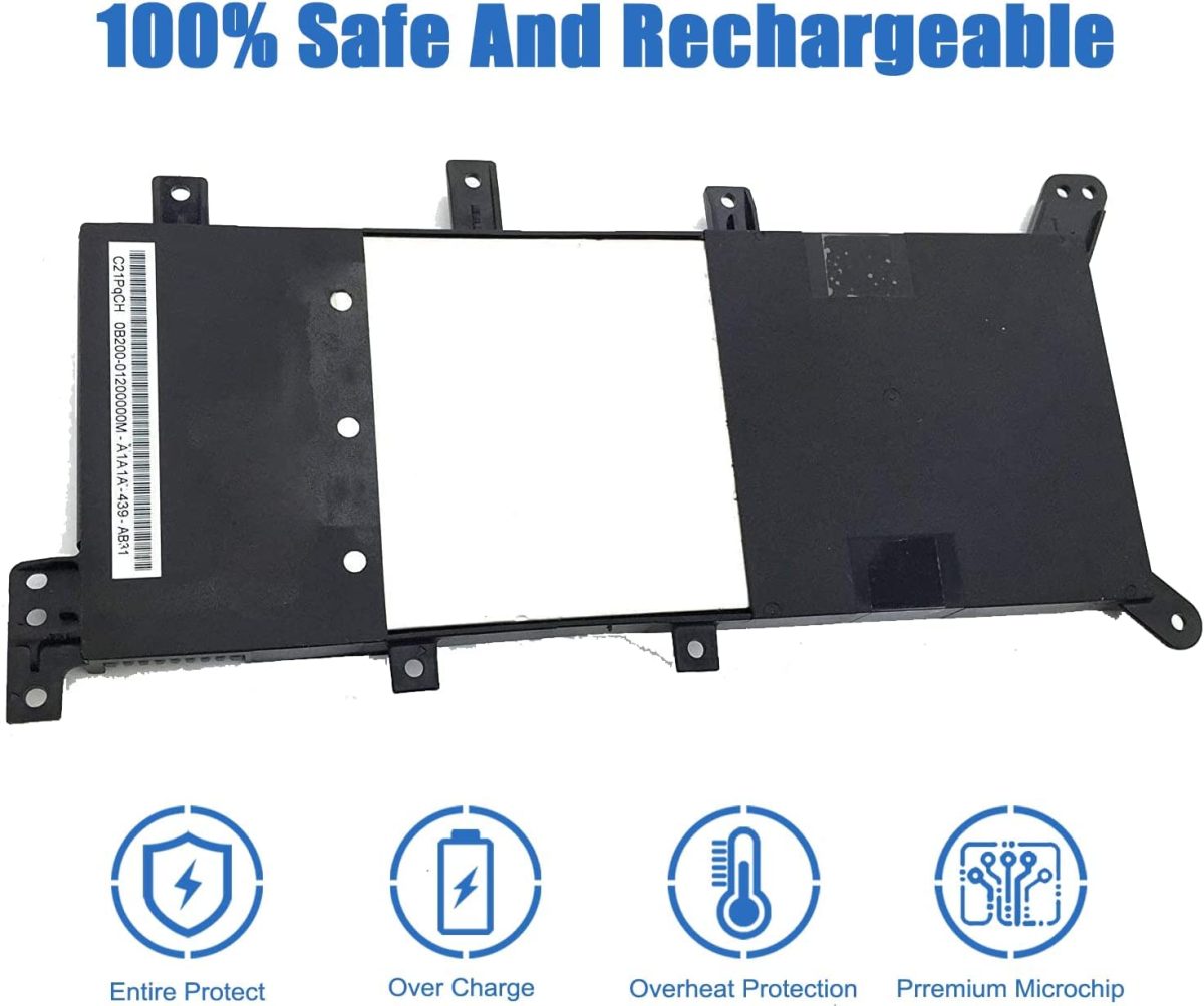 ASUS A555QG - C21N1408 Original Laptop Notebook Battery (1 Yr Warranty) - Image 6