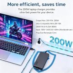ASUS Laptop Charger 200W 20V 10A Original Adapter Model No: 90XB063N-MPW010 (Rectangle Pin) (1 Yr Warranty) (Power Cord Included) - Image 13