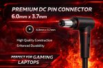 ASUS Laptop Charger 280W 20V 14A Original Adapter (6.0 mm x 3.7 mm) (1 Yr Warranty) (Power Cord Included) - Image 8